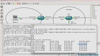 GNS3 Labs DMVPN IPsec and NAT across BGP Internet routers Answers Part 6 [upl. by Elleoj844]