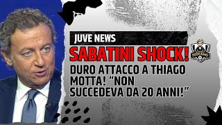 SABATINI SHOCK Attacco duro a Motta in DIRETTA [upl. by Eserahs383]