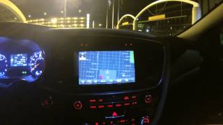 2014 Kia Optima SXL Night Time Review [upl. by Aikkan]