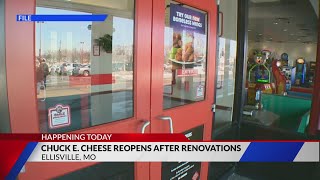 ChuckECheese in Ellisville Missouri reopening today after renovations [upl. by Verneuil863]