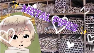 Hetalia Russia’s ✨ magic metal pipe of pain ✨ [upl. by Yleik]