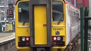 Cardiff Central train station train going to Coryton [upl. by Karissa921]