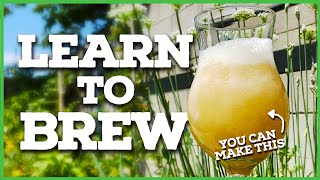 HOME BREWING 101 How to Brew Beer at Home The Beginners Guide [upl. by Brigid]