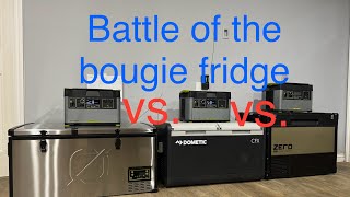 Battle of the bougie fridges Dometic vs GoalZero vs ARB [upl. by Ehling]