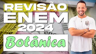 Questão sobre Botânica  Absorção e Transporte de Seiva Bruta ou Inorgânica  Revisão ENEM 2024 [upl. by Alrac320]