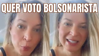 JOICE HASSELMANN SURTA PEDE VOTO PARA BOLSONARISTAS [upl. by Aznaed343]