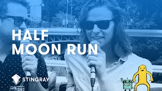 Half Moon Run talks festival memories amp Galaxie Rising Star  Osheaga 2014 [upl. by Nicola]