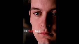 quotWith Great Power Comes Great Responsibilityquot  SpiderMan Tobey Maguire Edit  shorts edit [upl. by Earleen216]