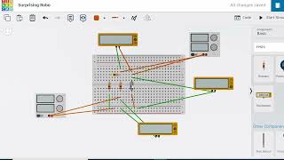 Apply Thevenin Theorem for Resistive Circuit using TinkerCad thevenin tinkercad circuit [upl. by Prima]