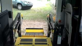 Wheelchair Lift Interior POV [upl. by Selrahcnhoj343]