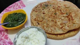 आज खाने ऐसा कौन सा पराठा बनाया 🤔🤔एक बार जरूर बनाइयेगा👍vegfoodviralvideovegfoodies [upl. by Donoghue767]