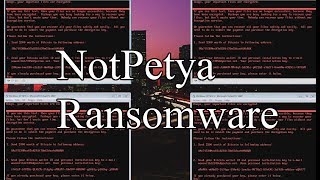 PetyaNotPetya Ransomware Spreading via LAN [upl. by Ahsael]