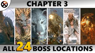 BLACK MYTH WUKONG All Boss Locations CHAPTER 3 All Hidden Optional Secret Bosses [upl. by Wally]