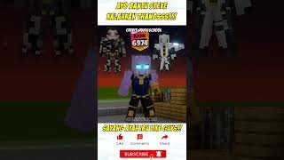 Ayo bantu Herobrine kalahkan rank Thanos jahat‼️😱 shorts shortvideo game funny minecraft [upl. by Aineval]