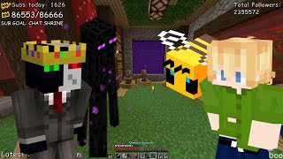 Making the Ender Base  Origins SMP 04132021 VOD [upl. by Nibbor]