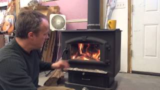 Us Stove Company Us 2000 HighEfficiency Wood Stove Review [upl. by Derzon]