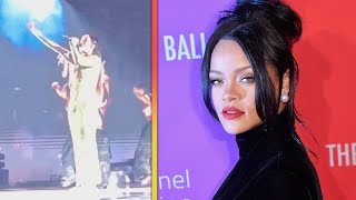 WATCH Rihanna Perform at Lavish Indian PreWedding Ceremony [upl. by Llevad]