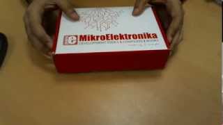 Unboxing MikroElektronikas mikroProg for PIC dsPIC and PIC32 [upl. by Atila375]