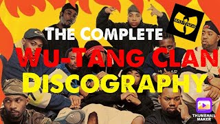 The Complete WuTang Clan Discography  Solo amp Affiliate albums Over 400 Albums total [upl. by Valli]