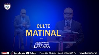 MATINEE D INTERSECTION DU 30092024 AVEC LE PROPHETE DES NATIONS CHISTIAN JACOB KABAMBA [upl. by Kurtzman]