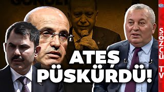 Cemal Enginyurt Erdoğan  Mehmet Şimşek  Murat Kuruma Ateş Püskürdü Abisi Çay Atınca [upl. by Fanchan]