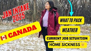 January intake 2025 🇨🇦 Tips for students Canada vlogsnow canadavlog charunanglia yt vlog [upl. by Sheryl]