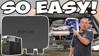 How Easy Is The Ecoflow 800W Alternator Charger Install [upl. by Berga]