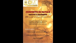 21122024 2100 CONCERTO DI NATALE dalla Chiesa San Bernardo di Lainate Barbaiana [upl. by Wood113]