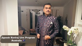 Jignesh Kaviraj Live Program Perth 🇦🇺 [upl. by Sirahc]