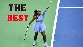 Serena Williams Serve Slow Motion Analysis [upl. by Behnken]