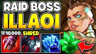 ILLAOI IS THE BOSS OF ALL RAID BOSSES AND I SHOW YOU WHY TANK THEIR WHOLE TEAM [upl. by Amary]