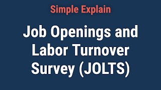 Understanding the Job Openings and Labor Turnover Survey JOLTS [upl. by Livingston]