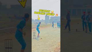 Destroy bowling lineup 🔥 cricket circketgame cricketlover cirket ipl cicket crikcet mini [upl. by Tod]