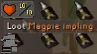 Magpie Implings are easy GP for new Ironman 4 [upl. by Caitrin495]