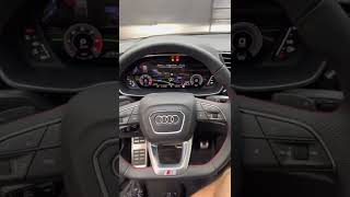 Audi Q3 F3  Retrofit Volante Tagliato con palette per cambio  Shorts [upl. by Iasi]