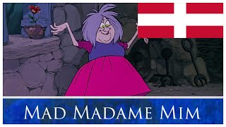 The Sword in the Stone 1963  Mad Madame Mim  Danish Dansk [upl. by Gilus914]