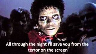 Thriller Michael Jackson Lyrics [upl. by Lizzy]