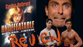 Undefeatable 1993 Review  Cynthia Rothrock hunts her sisters killer Godfrey Ho Goodness [upl. by Ativet]