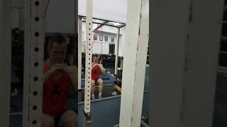 Sissy Squats With Band Assisted [upl. by Arraek731]