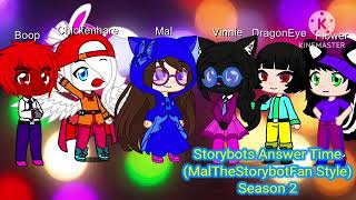 Storybots Answer Time MalTheStorybotFan Style Season 2 New Poster [upl. by Trik]