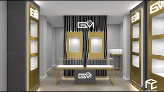 Luxury Jewelry Store Design Ideas  Custom Display Showcase Suppliers  PenboDisplay shorts [upl. by Lraep56]