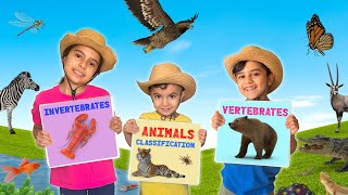 Educational Animals For Kids Animals Classification Learn Animal Groups with Atrin Soren amp Nikan [upl. by Baal]