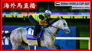 【海外馬直播】Dubai World Cup Day 杜拜世界盃賽馬日 Meydan Racecourse 美丹馬場 UAE 阿聯酋 [upl. by Shandie]