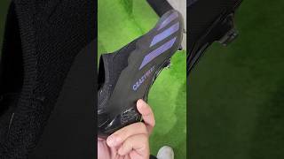 ADIDAS X CRAZYFAST 1 LACELESS FG  CORE BLACK [upl. by Hospers525]