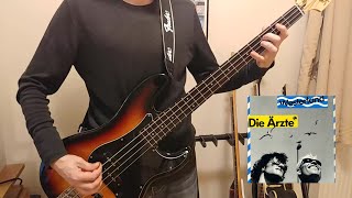 Die Ärzte  Westerland Bass Cover wenglish subtitles [upl. by Emily]