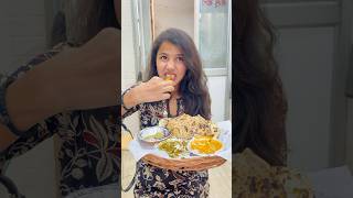 Street Thali Vs Train Thali Challenge 😱 Indian Train Food Honest Review shorts ashortaday [upl. by Essile]