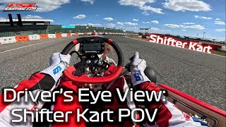 SHIFTER KART RACING DRIVER POV  Orlando Kart Center [upl. by Urson]