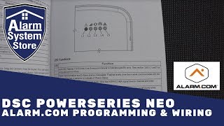 DSC PowerSeries NEO Alarm com Module Programming amp Wiring  Things you need to know [upl. by Cahan]