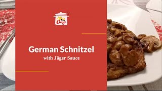 German Schnitzel Recipe Jägerschnitzel made Just like Oma❤️ [upl. by Moriyama]