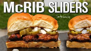 The Best Homemade McRib Sliders  SAM THE COOKING GUY 4K [upl. by Eniledam541]